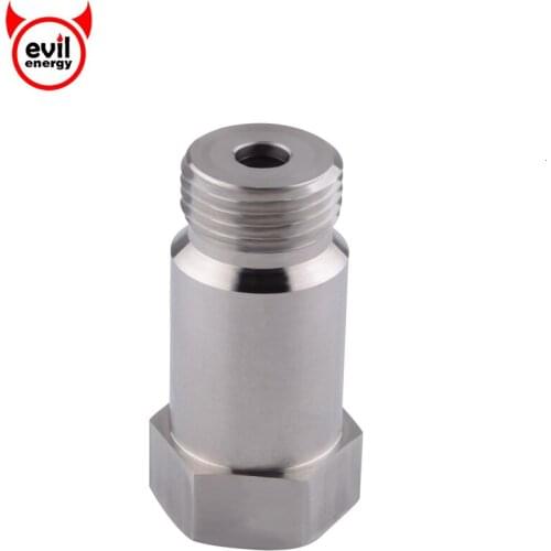 Evil energy Universal O2 Sensor Spacer Adapter Isolator Extender 45mm Oxygen Sensor Adapter M18 X1.5 Bung HHO Adapter Car Parts