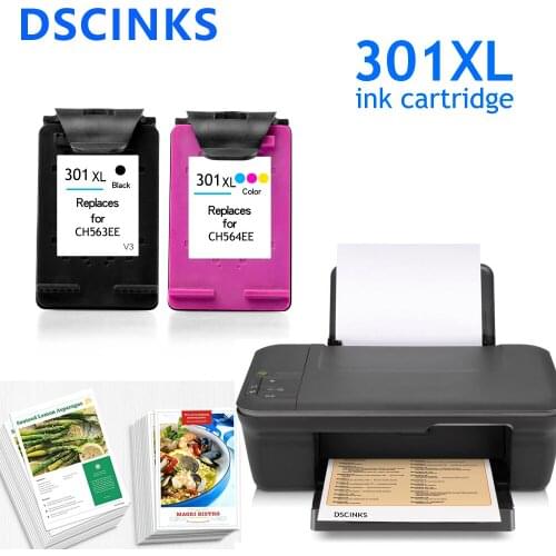 100% working For hp 301 for hp 301xl Compatible ink Cartridge for DeskJet 1050 2050 3050 2150 1510 2540 1000 3000 3054 Envy 4500