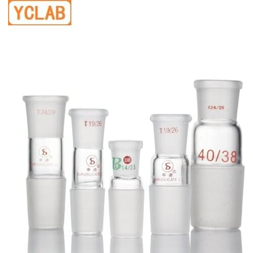 YCLAB Glass Joint Turn Small To Large Standard Ground Mouth Laboratory Chemistry Equipment