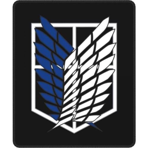 Attack On Titan Best Anime Shingeki No Kyojin Mouse Pad Manga AoT Japan Mouse Mats Natural Rubber Gamer Computer Laptop Pad