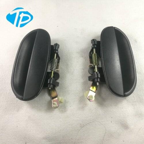 Fit For Accent 95-99 Outside Door Handle Black Rear Left right 82650-22000 82650 22000 8265022000