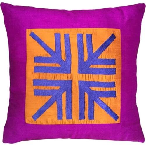 Cushion Home Decor 100 Silk Ornamental Handmade Embroidered Design Award Winner Turkey Anatolian Motifs Decoration Pillow