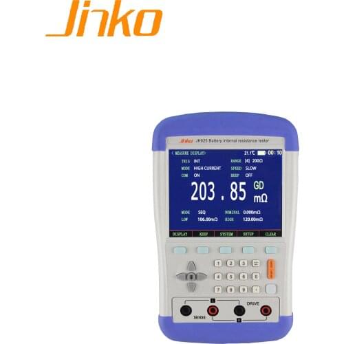 5.6inch JK625L handheld lithium battery internal resistance meter UPS battery online test