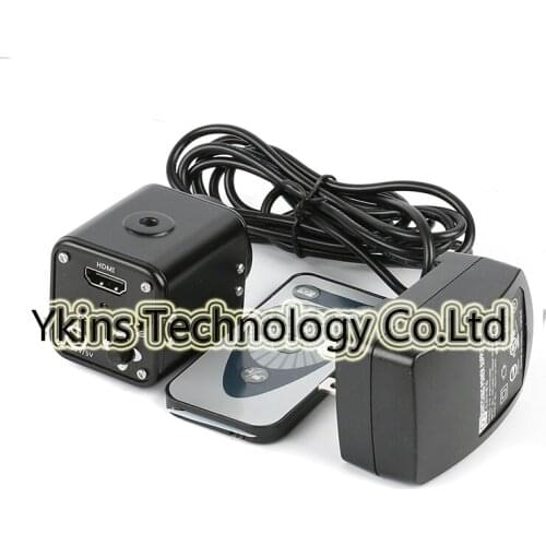 Full HD 60F/S 1080P HDMI Industrial Video Microscope Camera+IR Remote Control For Repair iPhone PCB SMD SMT BGA