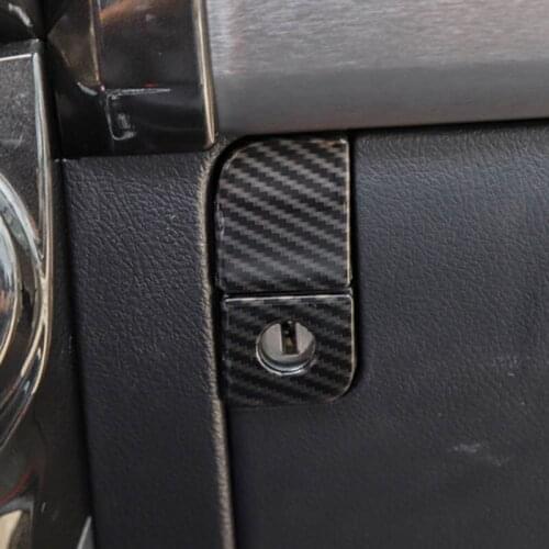 Car Front Passenger Storage Glove Box Handle Knob Sticker Decorative Frame Trim For 4runner 4 runner Interior Accessories