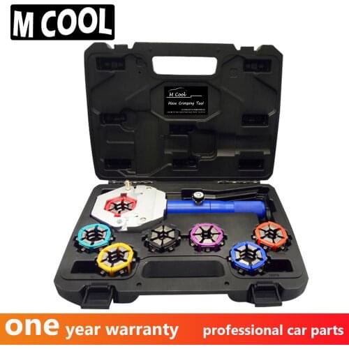 Hose Crimper Kit Manual A/C AC Hose Crimper Kit/handheld hose crimping tool ac repair tool hose crimper