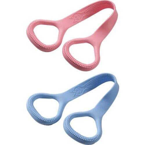 094C Silicone Resistance Band Arm Chest Training Loop Figure 8 Home Workout Equipment