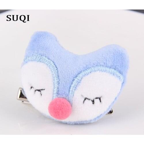 SUQI cartoon brooch Pin for Womens Vintage Fabric embroidery Brooches Jewelry animal Fox Brooches Pins hair clothes Decoration