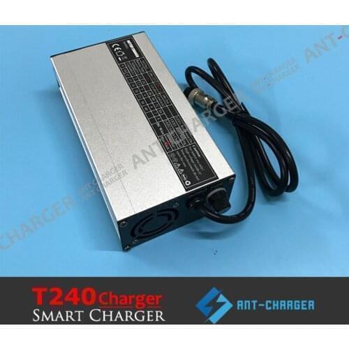 65.7V 3A Electric Bike Smart Charger 65.7V3A Power Supply for 54V 57.6V 18s LiFePO4 LFP LFE LiFe Battery Pack