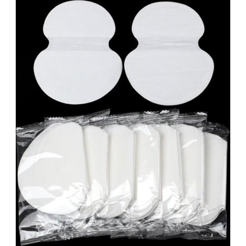 100Pcs Summer Armpit Sweat Pads Disposable Underarm Dress Armpit Anti Sweat Pad Shield Absorbing Deodorant Antiperspirant Pads