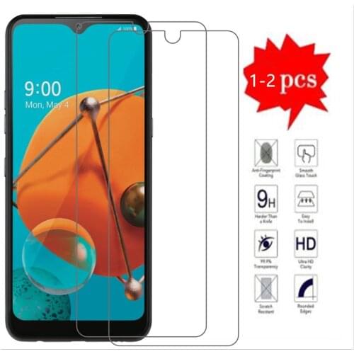 9H 2.5D Tempered Glass For LG Q51 Screen Protector Toughened Phone Front Film On For LG K51 Screen Protective Glass Clear Film