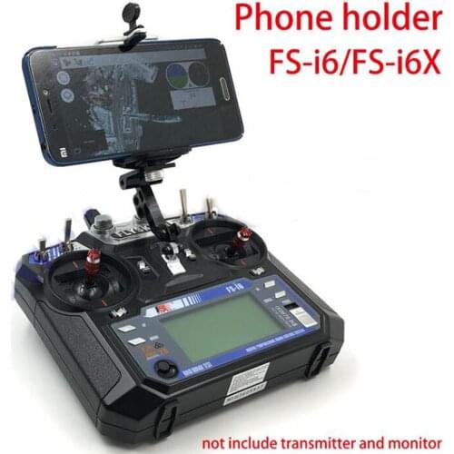 Flysky FS-i6 X remote controller mobile phone mounting holder bracket for transmitter monitor parts