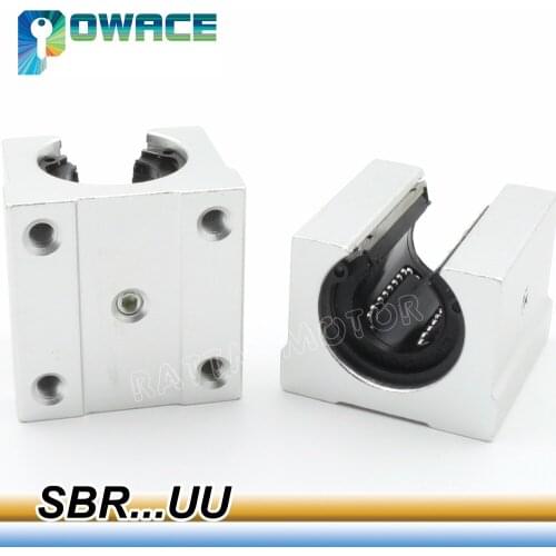 2Pcs SBR12UU 12mm Linear Ball Bearing Block for CNC Router SBR12 Linear Guide