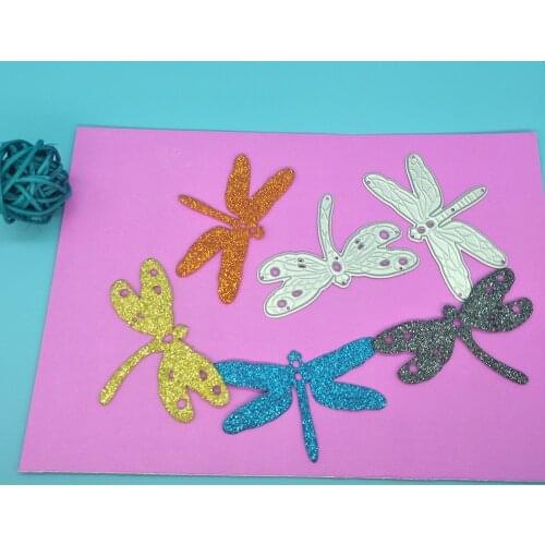 2 patterned dragonfly metal cutting die, scrapbook, photo album decoration DIY handmade art