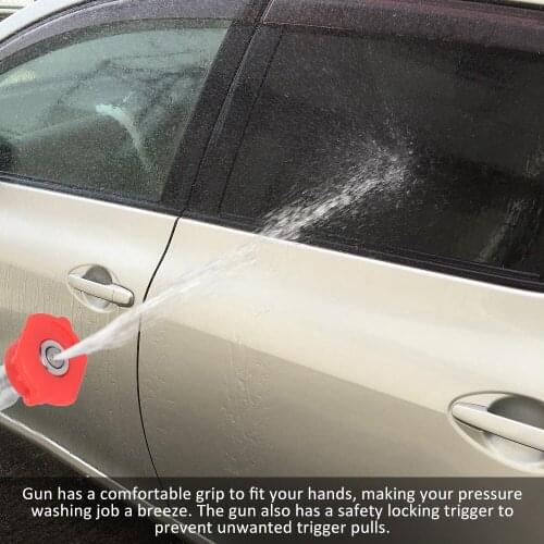 5pcs/Set 1/4" Quick Connector Car Washing Nozzles Metal Jet Lance Nozzle High Pressure Washer Spray Nozzle