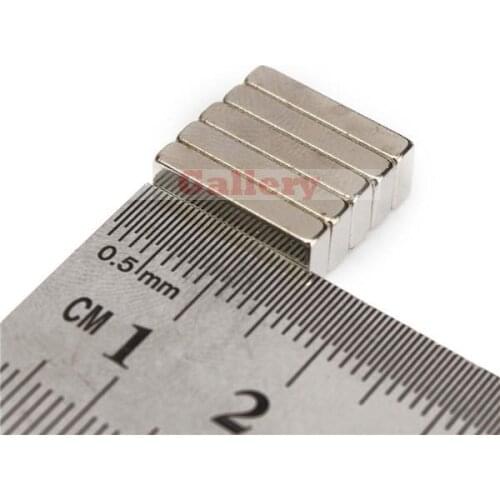 5 Pcs N52 Rectangular Block Magnets 15x6x3mm Rare Earth Neodymium
