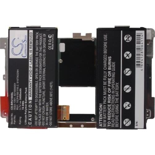 Cameron Sino 5400mAh battery for BLACKBERRY Playbook 16GB 32GB 64GB 1ICP4/58/116-2 916TA029H 921600001 RU1 SQU-1001