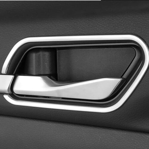 Car Interior Door Handle Bowl Cover Sticker Sequins Decoration for Nissan Altima 2019 2020 Carstyling Accessories
