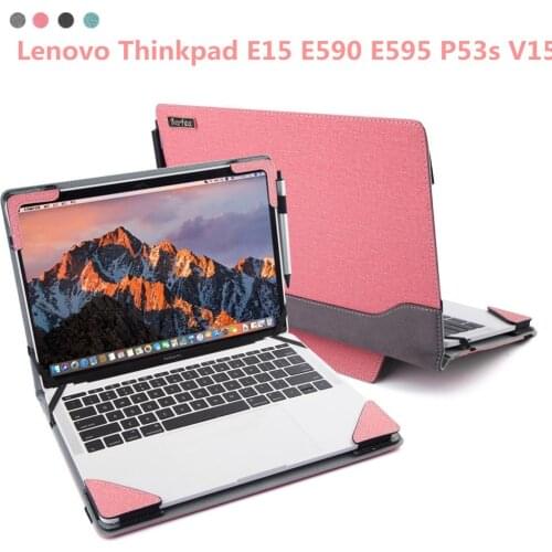 Laptop Case for Lenovo Thinkpad E15 E590 E595 P53s V15 V330 15.6 inch Cover Protective Shell Notebook Bags Sleeve Skin