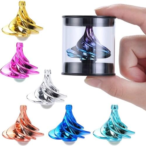 Children Wind Blowing Gyro Spinning Top Toys Stress Relief Colorful Fingertip Decompression Toys for Kids Adult Antistress Toys