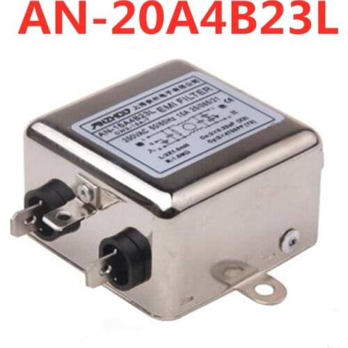5PCS EMI AC power filter noise filter AN-20A4B23L 20A 250V