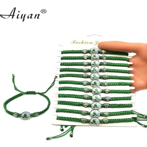 Jesus The Father Religious Handmade Knit Adjustable Bracelet Is Given As Gifts For Both Men And Women And Can Be Used For Prayer