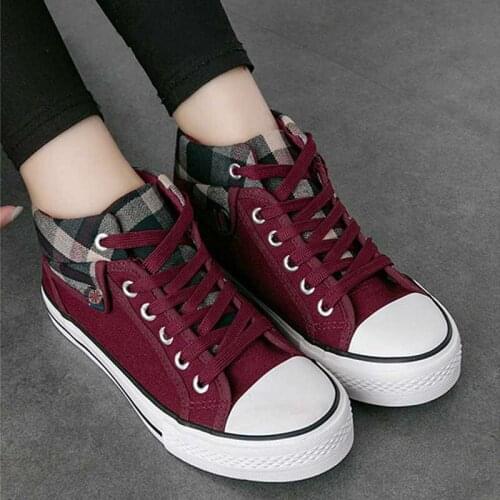 Women Vulcanized Shoes Fashion Sneakers Ladies Canvas Shoes Summer Trainers Black Basket Femme Casual Denim Tenis Feminino 2020