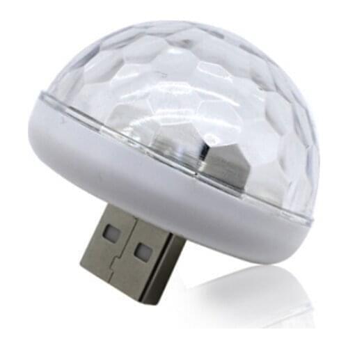 Mini USB Colorful Atmosphere Light Car USB Party Light for Jeep Renegade Wrangler Chrysler Sebring Voyager Crossfire Saab 9-3