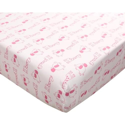 Soft Brushed Fitted Crib Sheet Baby Sheet for Standard Crib and Toddler mattresses for Boys and Girls 28” x 52