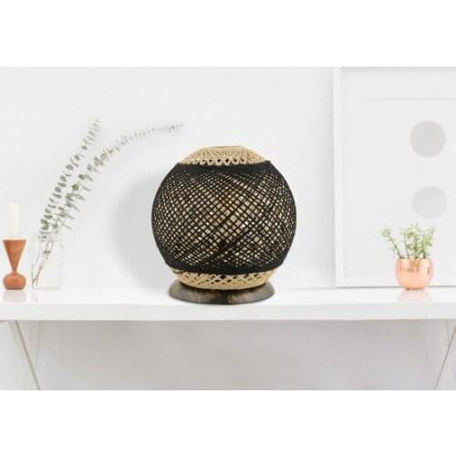 New Lampshade Jute Black Double Color Lampshade