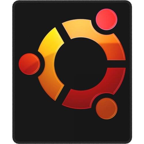 Ubuntu Logo Cool Mouse Pad Arch Linux Programmer Computer Developer Geek Nerd Mouse Mats Rubber PC Table Decoration Cover