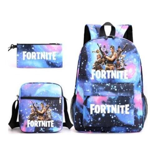 Backpack Boy Fortnite Cartoon School Bags for Teenagers Travel Outdoors Waterproof Schoolbag for Children Boy Girl Gift