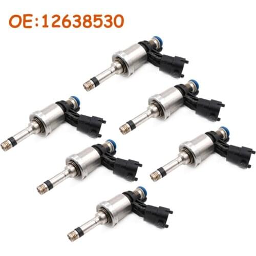 6 pcs/lot Car accessories 12638530 For Chevrolet Camaro Traverse GMC Acadia 3.6 High Quality Fuel Injector