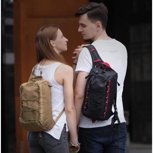 Outdoor 1000D Oxford Tactical Backpack Waterproof Wear Resistant Multifunction Crossbody Bag Climbing Travel Hiking Sports Bags