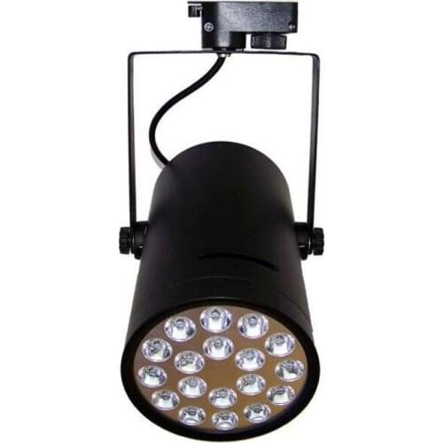 18W Ultra Bright warm white / White LED Track Light 110V 220V LED Ceiling Spotlight