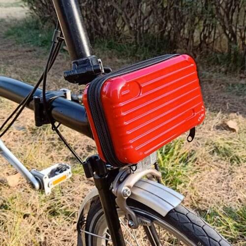 Bike Bag For BromptonBike Mix Front Bag Mini Storage Box Folding Bicycle Accessories