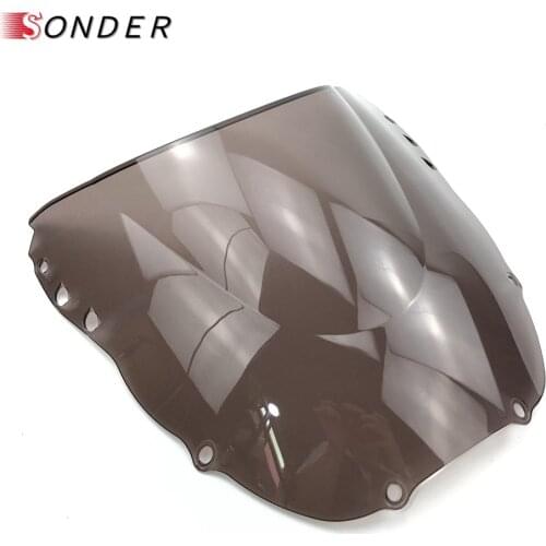 Hot sale Smoke Motorcycle WindScreen Double Bubble Windshield For Honda CBR 900RR 900 RR 919 CBR900 CBR900RR 98 99Accessories