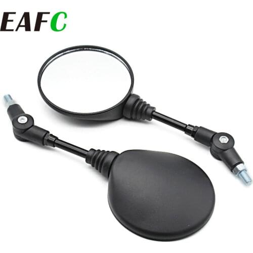 2pcs Foldable Round 10MM Scooter Rear Mirror for KTM Mirror Motocross Accessories for Bike Rearview Motorcycle Mirrors