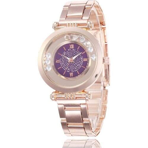 2020 New Fashion Watches for Women Stylish Luxury Rhinestone Stainless Steel Belt Ladies Watch Valentines Day Gift Wristatch