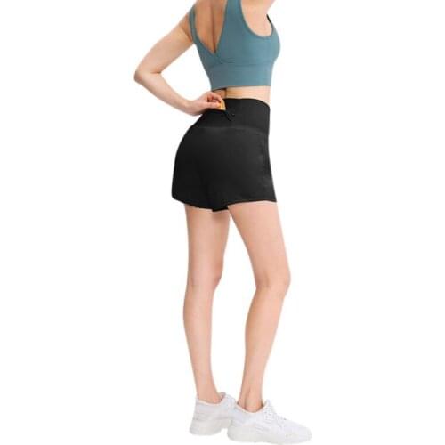 Outdoor Spring And Summer Women Nylon Ice Quick-drying Fitness Running Loose Tennis Shorts Sports Pants New