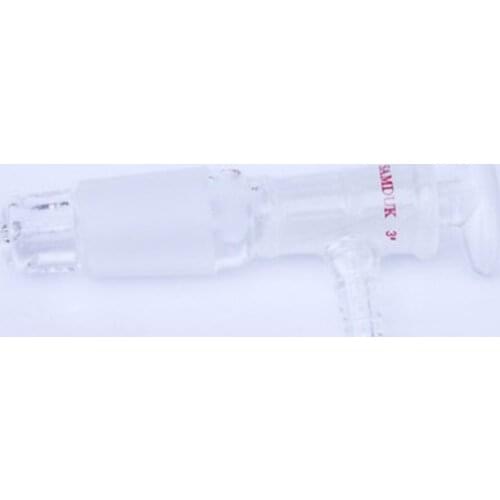 1pc lab glass Vacuum valve Connector 19/26 for glass Vacuum dryer