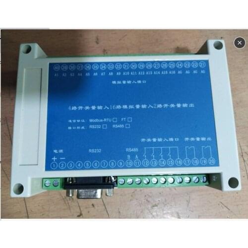 16-channel Analog Input Acquisition Module Modbus Protocol 4-channel Switch Input 4-20mA Acquisition Module