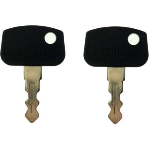 2 Pcs 68920 Ignition Key For Kubota Compact Tractor Excavator BX25 B26 BX2360 KB-151 KH-191 PL501-68920 Free Shipping