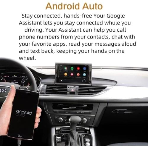 2021 Wireless Apple CarPlay for Audi A1 A3 A4 A5 A6 A7 A8 Q2 Q3 Q5 Q7 MMI Car Play Android Auto Mirror Reverse Camera