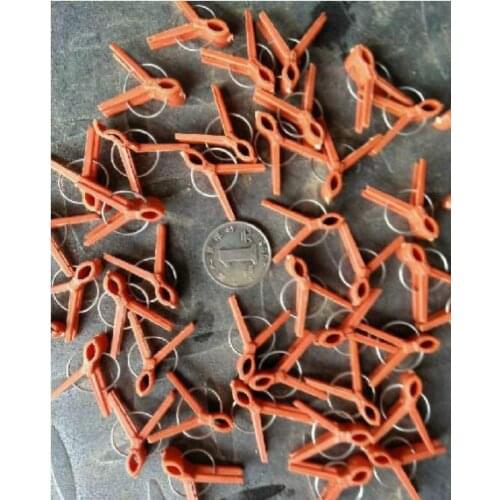 50-500pcs Plastic grafting clips garden vegetable plants Flat and Round M1694 QL