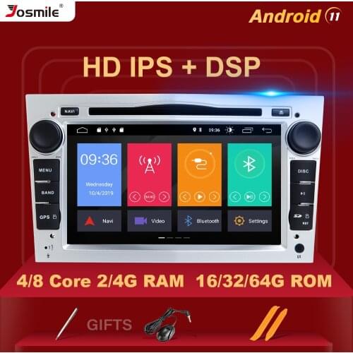 2 din Android 11 Car Multimedia Player For Opel Vectra C Zafira B Corsa D C Astra H G J Meriva Vivaro Radio GPS DVD Navigation