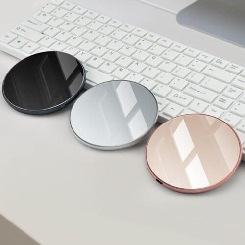 Besegad Fashion 10W Wireless Charger QI Fast Charging Pad Mat for iPhone 10 X XS XR 8 Plus Samsung Galaxy S8 Note 8 Accessories