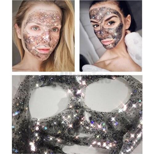 Bling Remove Blackhead Star Peel Off Mask Jelly Mask Gel 1kg Moisturizing Cleansing Soothing Skin Cosmetics OEM