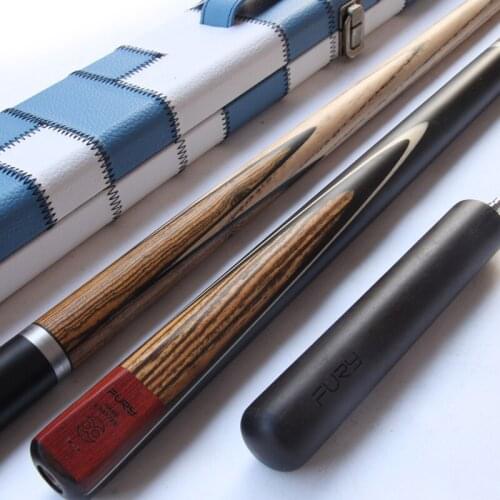 FURY HJT 3 4 Snooker Cue 10mm Tips 3 4 Snooker Cues Case (A/B/C Options) Set China