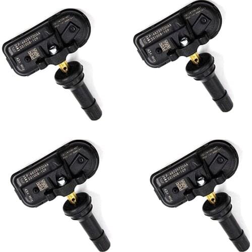 4pcs Tyre Pressure Sensor TPMS FOR JEEP CHEROKEE RAM 1500 2500 3500 68239720AA 68239720AB 68157568AB 68157568AA